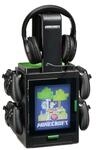 Numskull Offizieller Minecraft LED Light Gaming-Schrank, Controller-Halter &