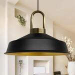 bamyum Asletl-Lock H&auml;ngelampe Industrial aus Metall &Oslash;40 cm, K&uuml;chenlampe...