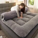 ALSUP Japanische Faltbare Futon-Matratze, Weiche Tatami Steppmatte Schlafmatte