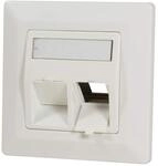 LogiLink Professional NK4021 Keystone Unterputzdose f&uuml;r 2 Keystone Buchsen/ Module