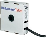 HellermannTyton Polyester-Geflechtschlauch HLB25 BK 10m