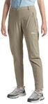 Jack Wolfskin Damen Hikeout Pants Wanderhose, Stone, 44 EU