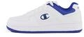 Champion Foul Play Element Low, Herren-Sneaker, Wei&szlig;/Electric Blue (WW021), 44 EU,