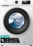 Hisense WF1Q9041BW Waschmaschine mit Dampffunktion / 9KG / 1400 U/Min /15