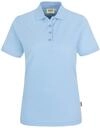 HAKRO Damen Polo-Shirt "Classic" - 110 - ice blue - Gr&ouml;&szlig;e: M
