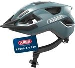 ABUS Fahrradhelm Aduro 3.0 LED - Sportiver City-Helm in stilvollem Design f&uuml;r