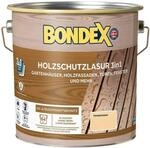 Bondex Holzschutzlaur 3in1, 4 L f&uuml;r 64 m&sup2; / Farblos / Wasserbasierende Lasur /