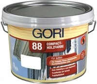 GORI 88 Compact-Holzfarbe 2,5L 8855 Polarweiss Holzfarbe Deckend