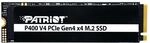 Patriot P400 V4 500GB Interne SSD - NVMe PCIe Gen 4x4 - M.2 2280 - Sequenzielles