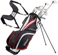 Wilson Anf&auml;nger-Amazon Exclusive Komplettsatz, 10 Golfschl&auml;ger mit Carrybag,