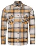 Rock Creek Herren Hemd Kariertes Flanellhemd Karohemd Herrenhemd Flanell Hemden