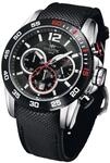 FIREFOX Falcon FFS180-102 Edelstahl schwarz Herrenuhr Armbanduhr Chronograph Spezial