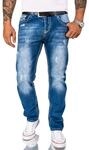 Rock Creek Herren Jeans Hose Comfort Fit Dicke N&auml;hte Jeans Herrenjeans Herrenhose