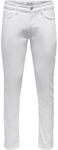 Only & Sons Male Slim Fit Jeans ONSLOOM Mid Rise Slim Fit Jeans