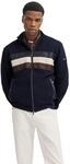 bugatti Herren Sweatjacke 8750-75122C modern, Rei&szlig;verschluss, Baumwolle, bequem,