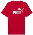 PUMA Unisex ESS No. 1 Logo Tee T-Shirts, for All Time Red, M