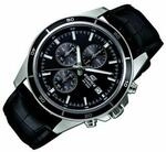 Casio HerrenArmbanduhr Analog Quarz Leder EFR-526L-1AVUEF