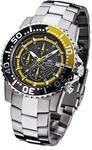 FIREFOX Zion FFS17-109 schwarz/gelb Herrenuhr Armbanduhr Chronograph massiv Edelstahl