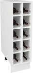 Weinregal | Ma&szlig;e ca. H. 82 x B. 25 x T. 44 cm | K&uuml;chenregal f&uuml;r Flaschen |...