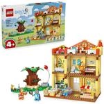LEGO Bluey: Blueys Haus - Modulares Spielzeug mit R&auml;umen, Garten, 4 Minifiguren und