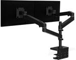 Ergotron LX Pro Monitor Arm Dual Stacking, VESA-Halterung f&uuml;r 2 Monitore