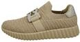 BAGATT Slipper - Beige/Gold Textil Schuhgr&ouml;&szlig;e 39, Weite Normal