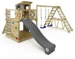 WICKEY Spielturm Kletterger&uuml;st Smart Surf mit Schaukel & Rutsche, Outdoor Kinder