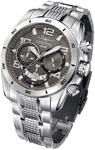 FIREFOX Skywalker FFS220-104 lavagrau Edelstahl Herrenuhr Chronograph
