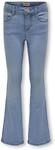 ONLY A/S M&auml;dchen Kogroyal Life Reg Flared Pim020 Noos Jeans, Light Blue Denim, 134
