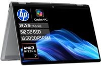 HP OmniBook X Flip 2in1 Next Gen AI Laptop | AMD Ryzen AI 7 350 (8C) | dedizierte NPU
