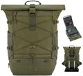 Johnny Urban Reiserucksack Damen & Herren Gr&uuml;n - Allen Travel L - 37L Rolltop