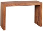 Wohnling Konsolentisch Sheesham Massivholz 115x40x75 cm Flurtisch, Design...