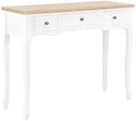 vidaXL Konsolentisch mit 3 Schubladen Konsole Beistelltisch Ablagetisch...