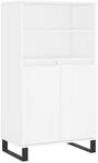 vidaXL Highboard Wei&szlig; 60x36x110 cm Holzwerkstoff
