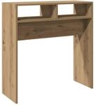 vidaXL Konsolentisch Artisan-Eiche 78x30x80 cm Holzwerkstoff, Sofatisch,...