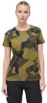 Brandit Women T-Shirt, Farbe: Swedish camo, Gr&ouml;&szlig;e: L