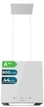 Cecotec Quadratische Insel-Dunstabzugshaube 44 cm Bolero Flux Cct 448000 Glass White