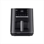 Braun MultiFry 5 HF5073IBK, 3-in-1 Hei&szlig;luftfritteuse, 6L Airfryer, 80-220&deg;, 20