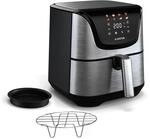 Klarstein AeroVital Deluxe Hei&szlig;luftfritteuse &ndash; 5,4L Airfryer, 1700W,