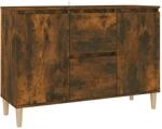 vidaXL Sideboard mit 2 Schubladen 2 T&uuml;ren Kommode Anrichte Schrank Beistellschrank
