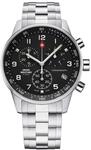 Swiss Military by Chrono Herren Uhr Chronograph Quarzuhrwerk mit Edelstahl