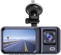 Denver CCT-2500 Dashcam Blickwinkel horizontal max.=120&deg; 5V Dual-Kamera,...