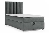 Best For Home Trinity K10 EinzelBett | Boxspringbett mit Bonell Federkernmatratze