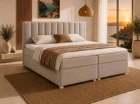 Best For Home Trinity K10 Boxspringbett mit 7-Zonen Bonell-Federkernmatratze 
