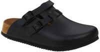Birkenstock Superlauf Damen Clogs Kay SL Schwarz - SCHMALES Fu&szlig;bett 38