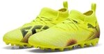 Puma Future 8 Match MG JR, Unisex Fussballschuh, Yellow ALERT-Puma Black-Sun...