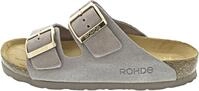 Rohde Sunnys N12 Damen Pantolette Hausschuhe Sandale 5590 17 Leinen