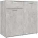 vidaXL Sideboard mit 2 T&uuml;ren 1 Schublade Kommode Anrichte Mehrzweckschrank