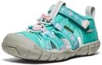KEEN Kinder Seacamp II CNX Sandale, bright aqua-pink-a-boo, 30