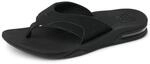 Reef FANNING, Herren Zehentrenner, (Alle Schwarz), 48 EU (14 UK)